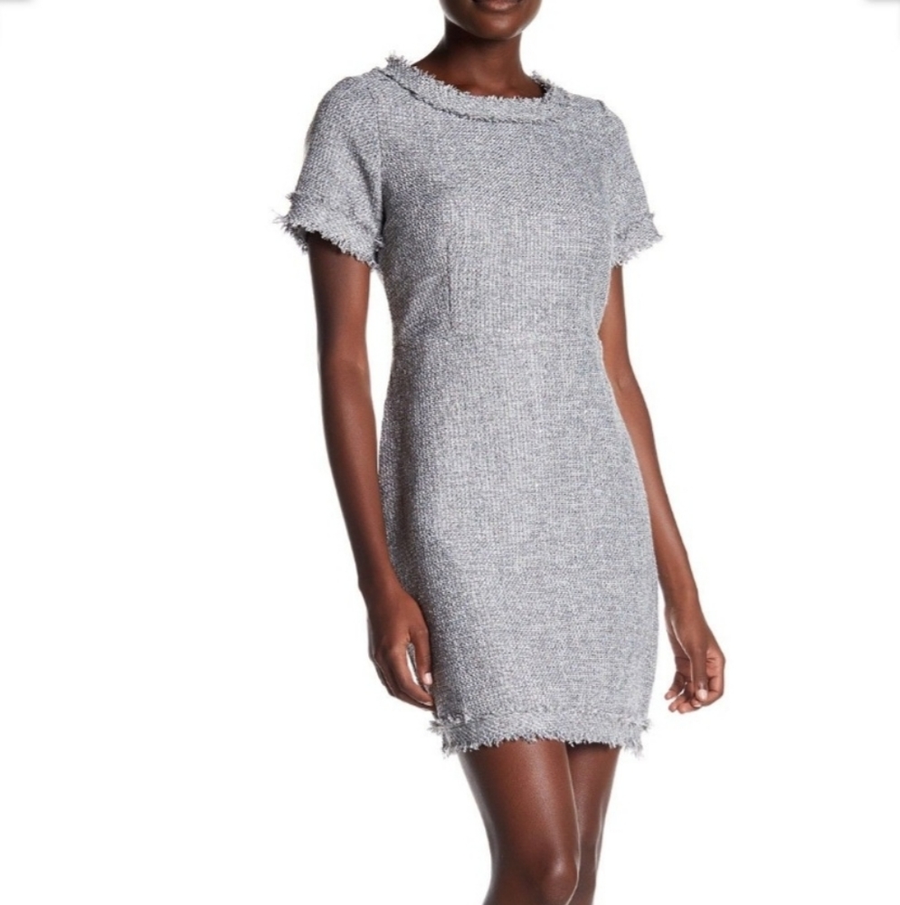 Grey Tweed Dress
